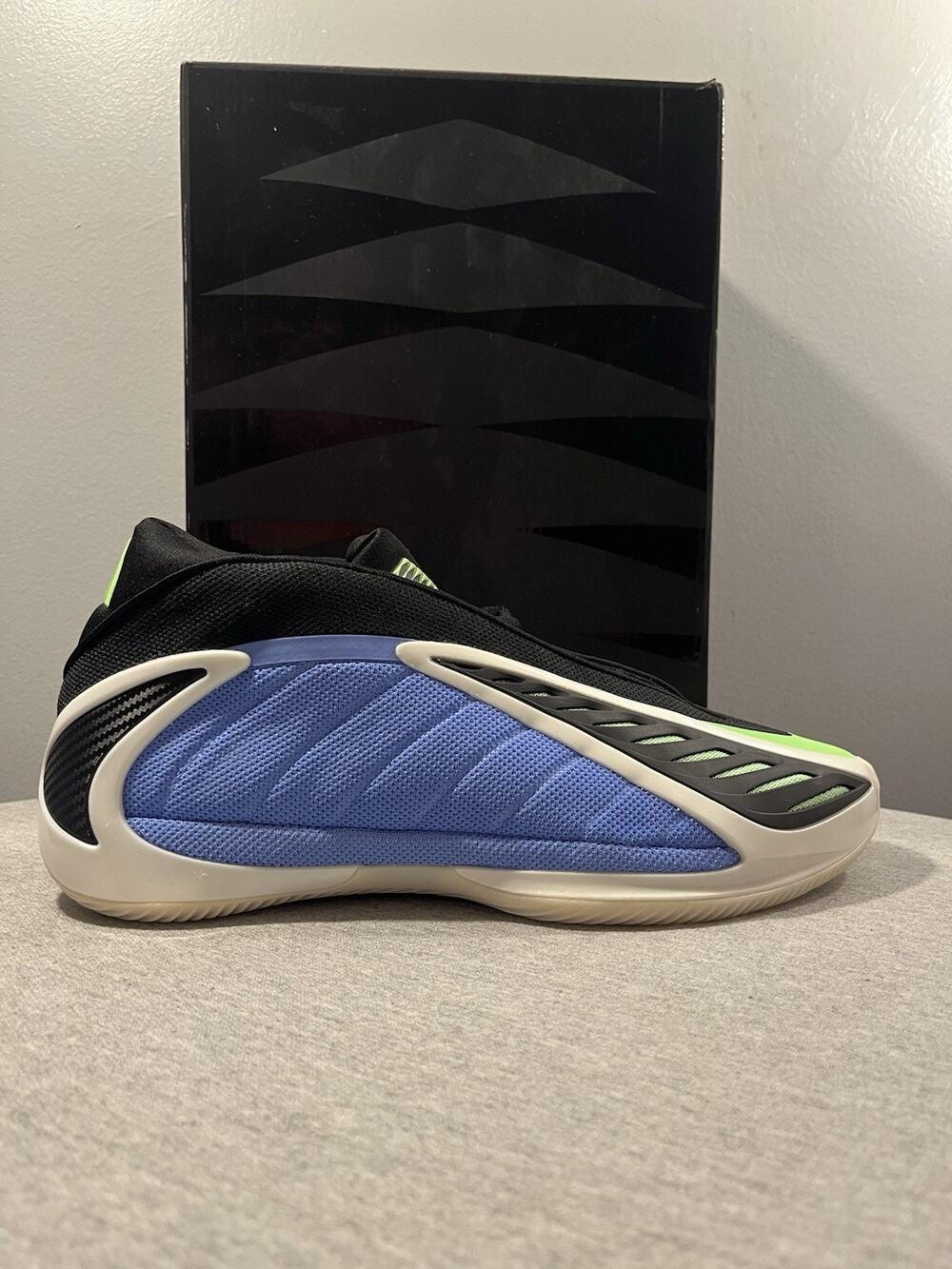 Adidas Anthony Edwards 2 (AE2) Blue Fusion Lime JR4359 Men's Shoe Size 10 JR4359
